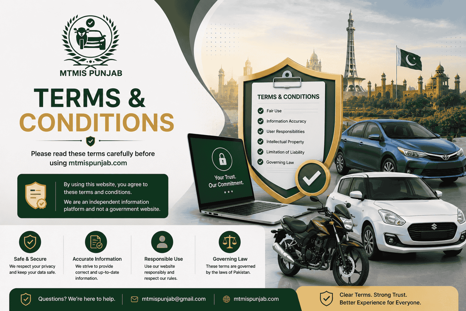 terms and conditions