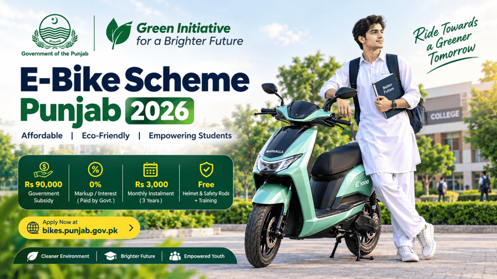 e bike scheme Punjab